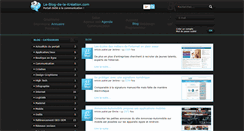 Desktop Screenshot of le-blog-de-la-kreation.com